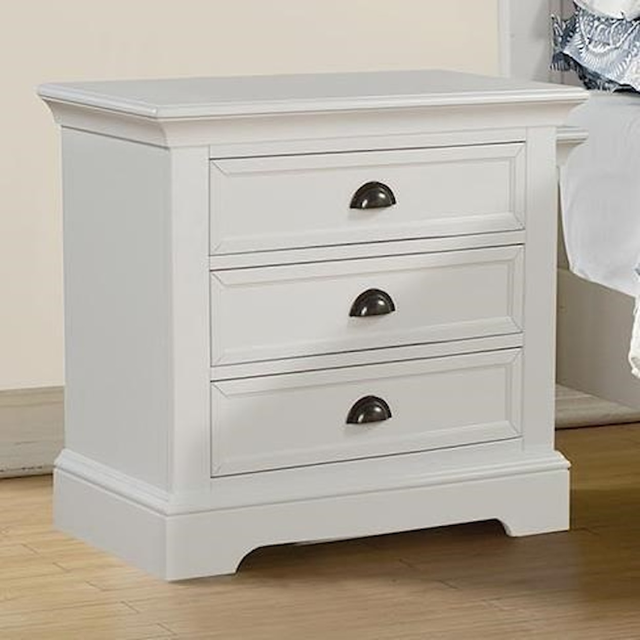 Winners Only Tamarack 3-Drawer Nightstand