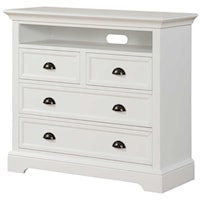 Casual 4-Drawer Tv Chest