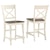 Winners Only Torrance Casual X-Back Barstool with Two-Tone Finish