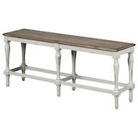 Casual 60" Tall Dining Bench