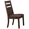Winners Only Venice Cushioned Ladder Back Side Chair