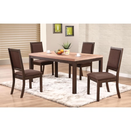 Cushioned Back and Seat Side Chair