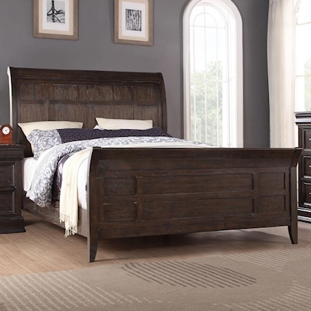 Queen Sleigh Bed