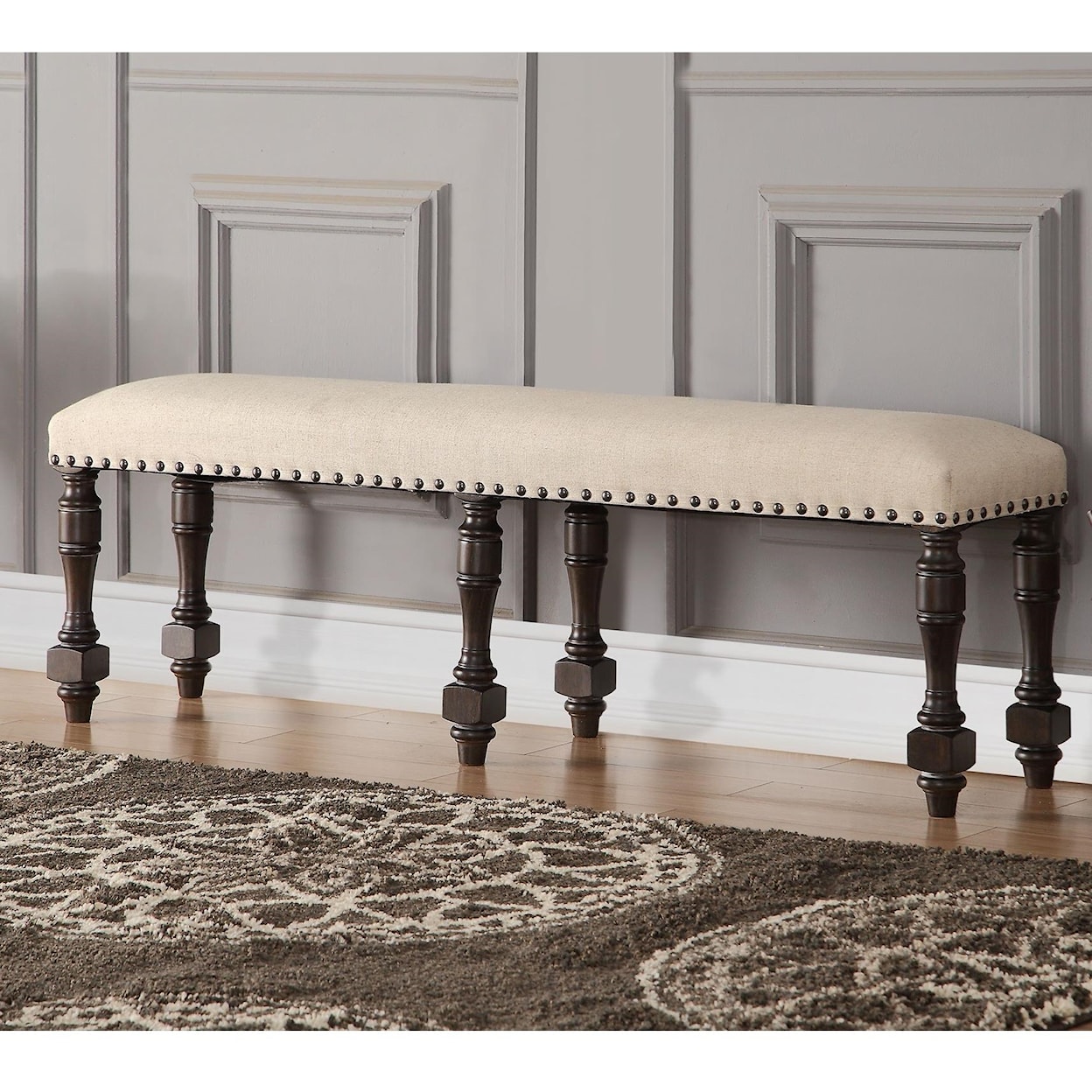 Winners Only Xcalibur Upholstered Bench