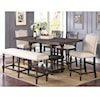 Winners Only Xcalibur Counter-Height Dining Set