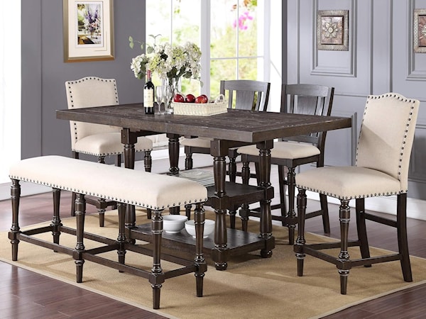 Counter-Height Dining Set