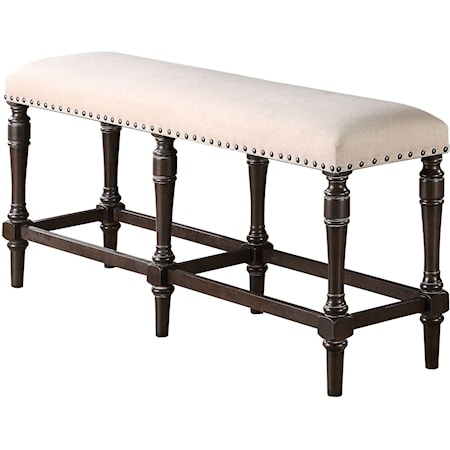 Upholstered Tall Bench
