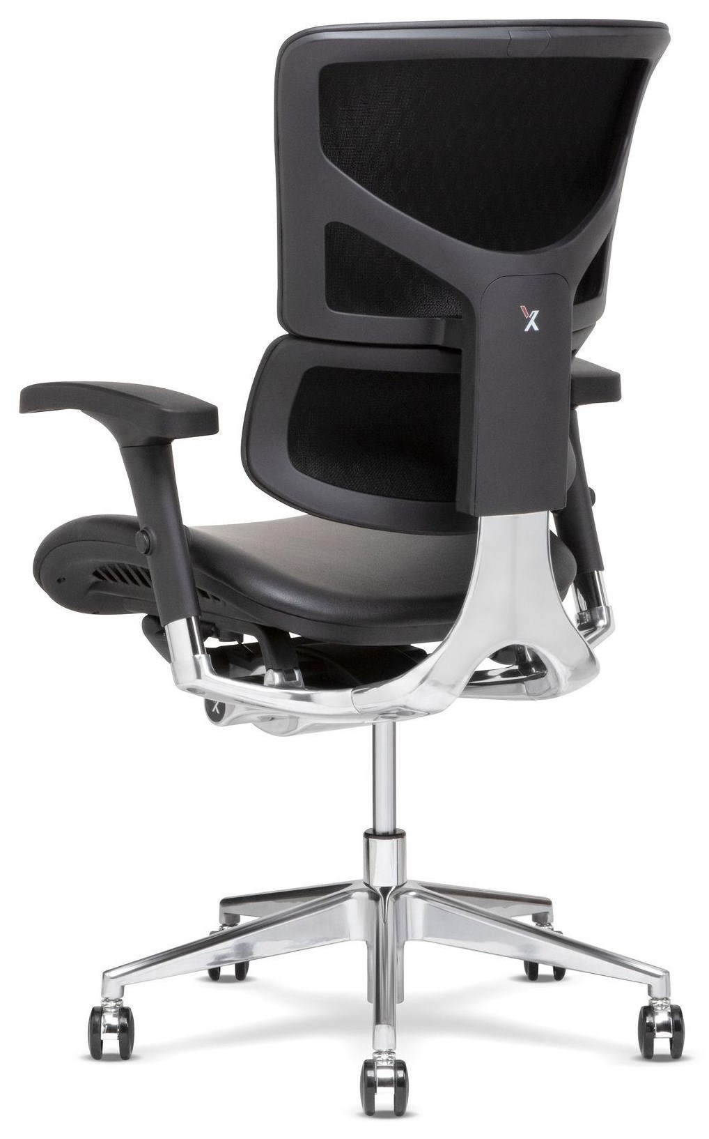 XChair X4 MS4/BLACK/LTH/PA Desk Chair HomeWorld Furniture
