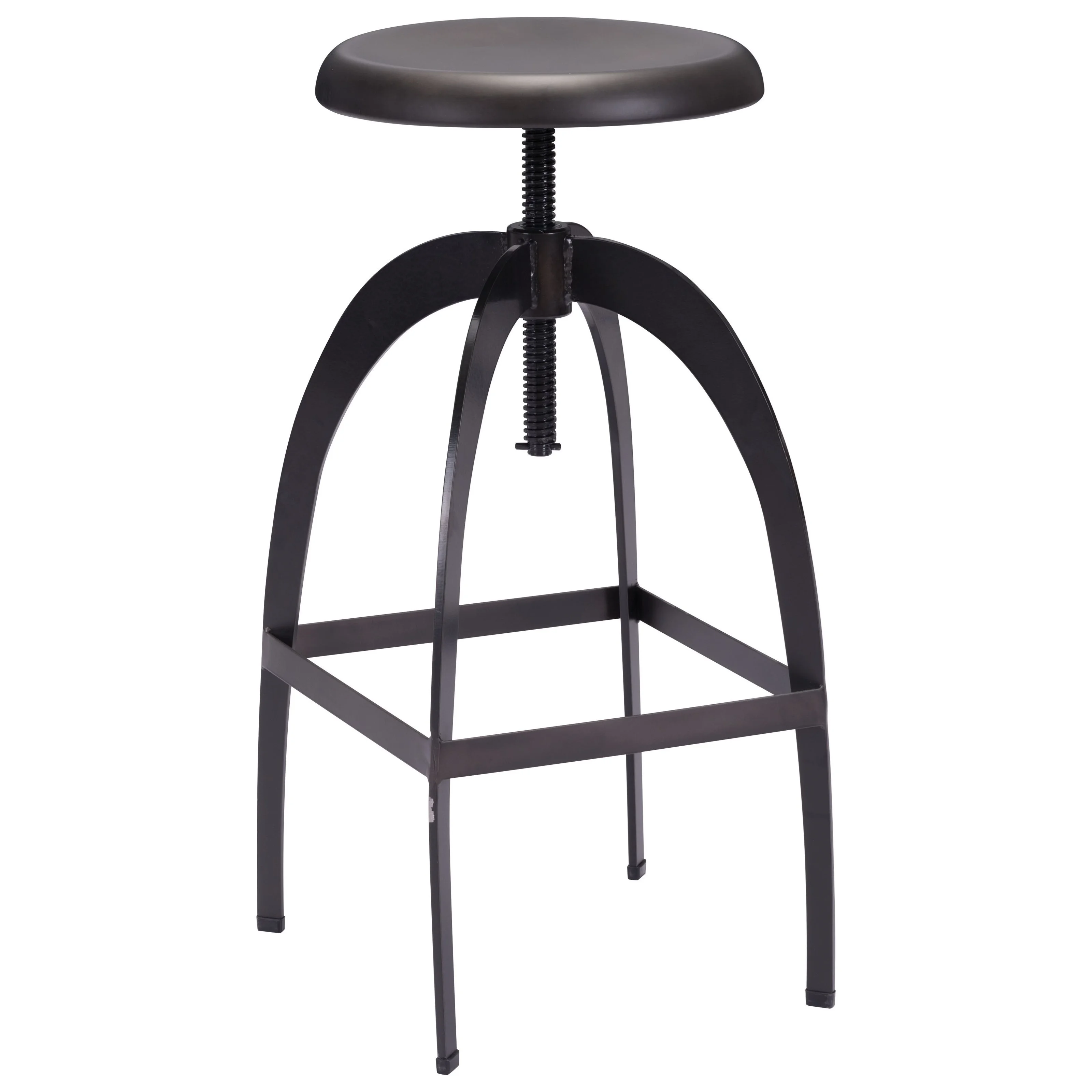 Zuo Aristotle 98186 Industrial Barstool Value City Furniture Bar Stools