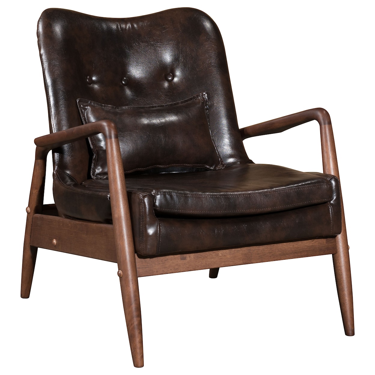 Zuo Bully Lounge Chair & Ottoman