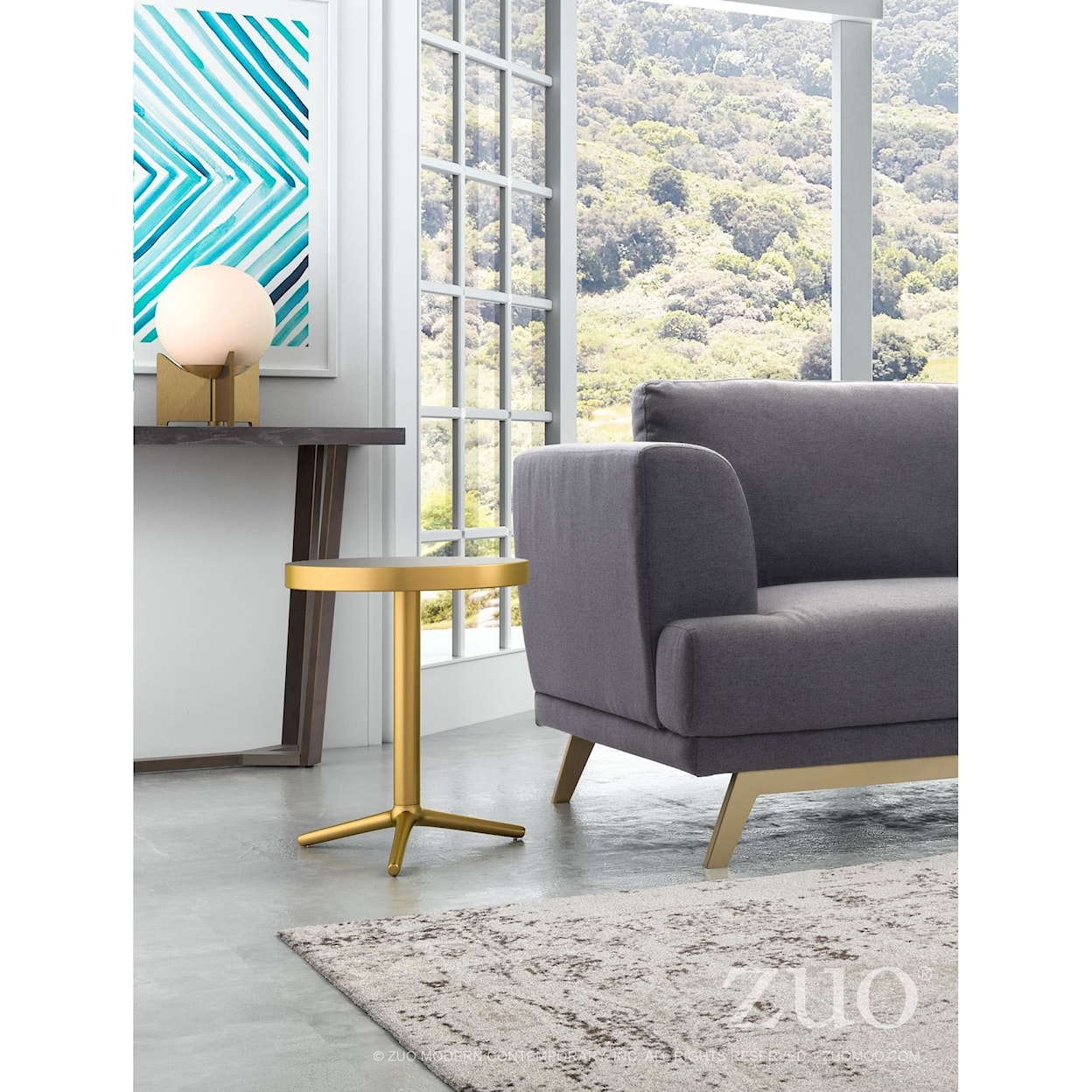 Zuo Derby Accent Table