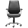 Zuo Enterprise Low Back Office Chair