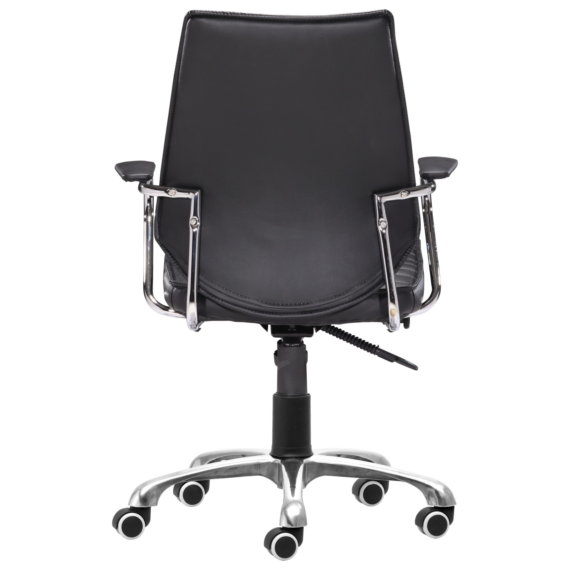 Zuo Enterprise 205164 Black Enterprise Low Back Office Chair Black