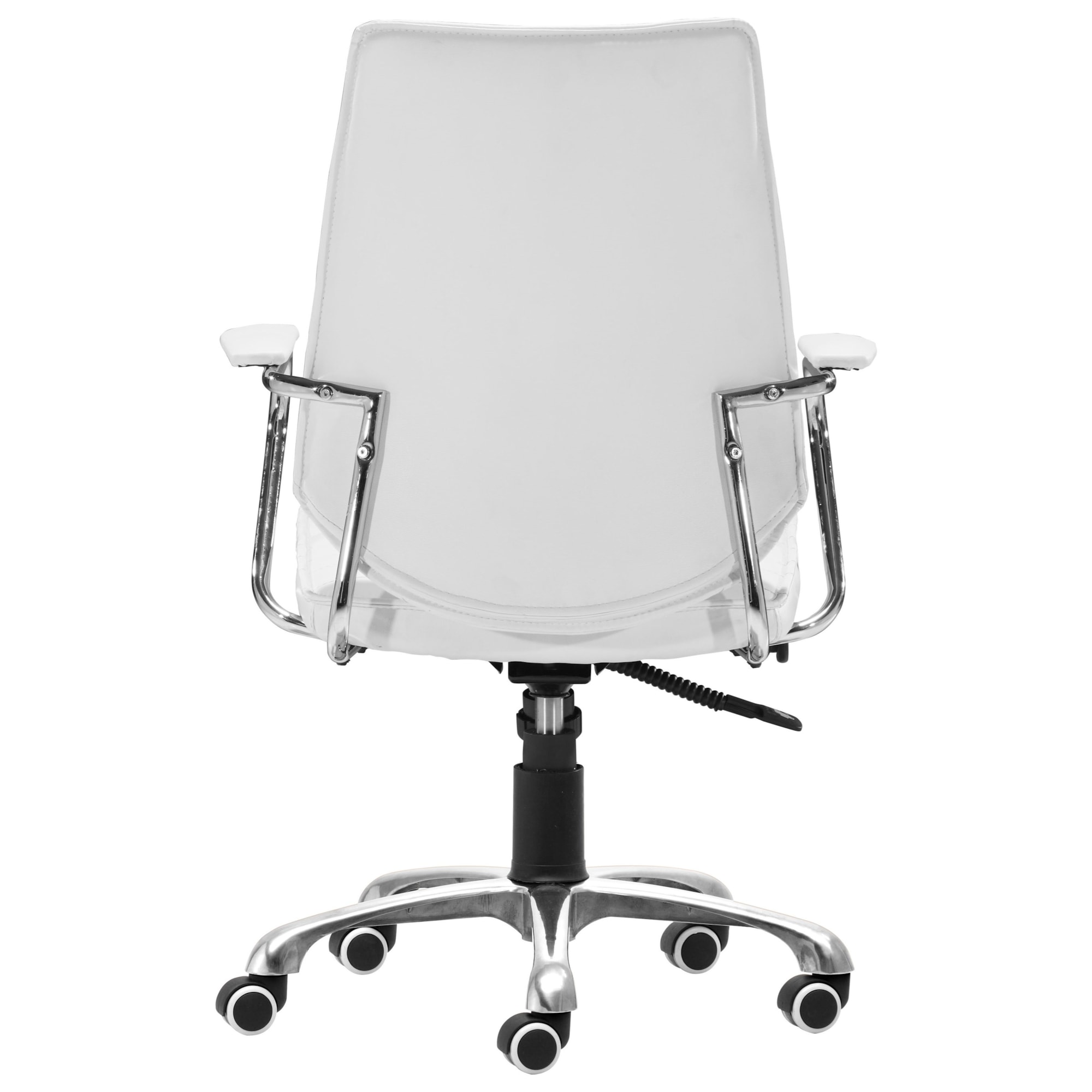 Zuo Enterprise 205165 White Enterprise Low Back Office Chair White
