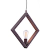 Zuo Era Lighting Rotorura Ceiling Lamp Rust