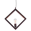 Zuo Era Lighting Rotorura Ceiling Lamp Rust