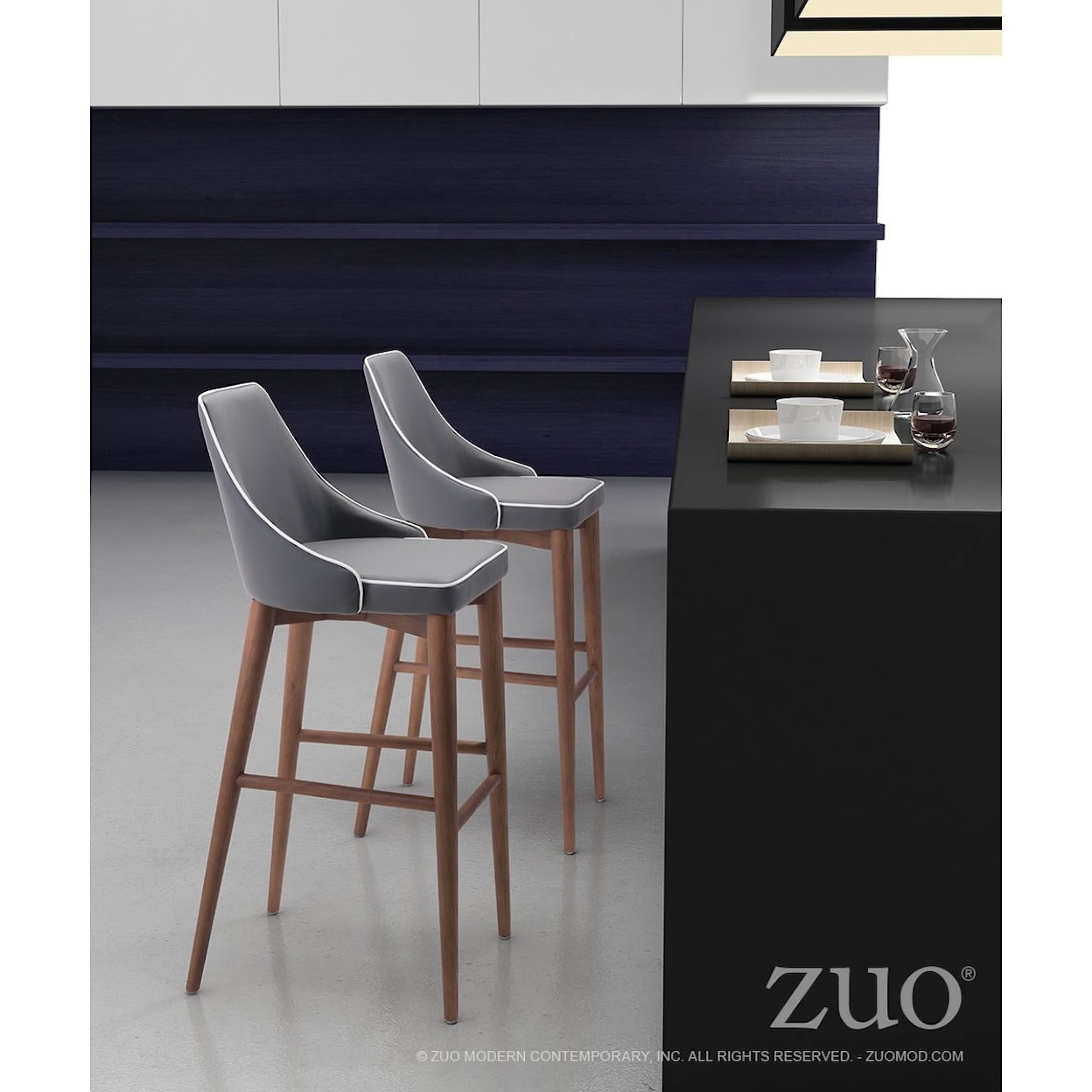 Zuo Moor Bar Chair