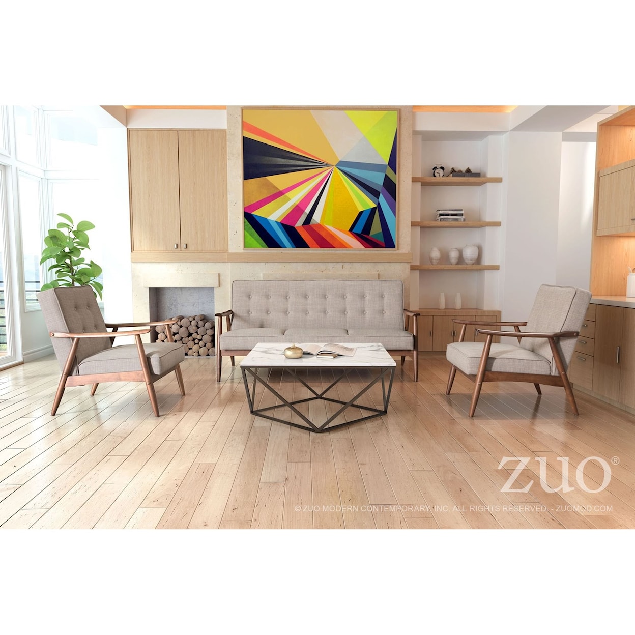 Zuo Rocky Sofa