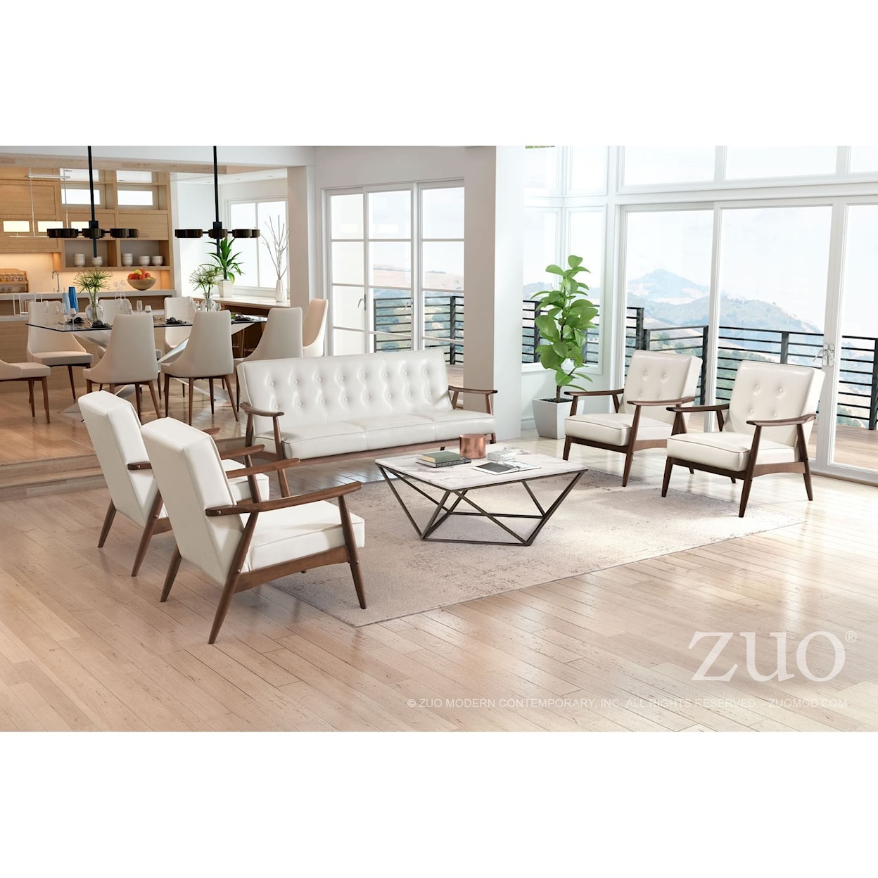 Zuo Tintern Coffee Table