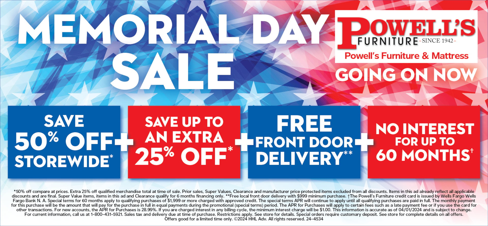 Powell's Memorial Day Sale