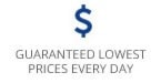 guaranteed lowest prices every day