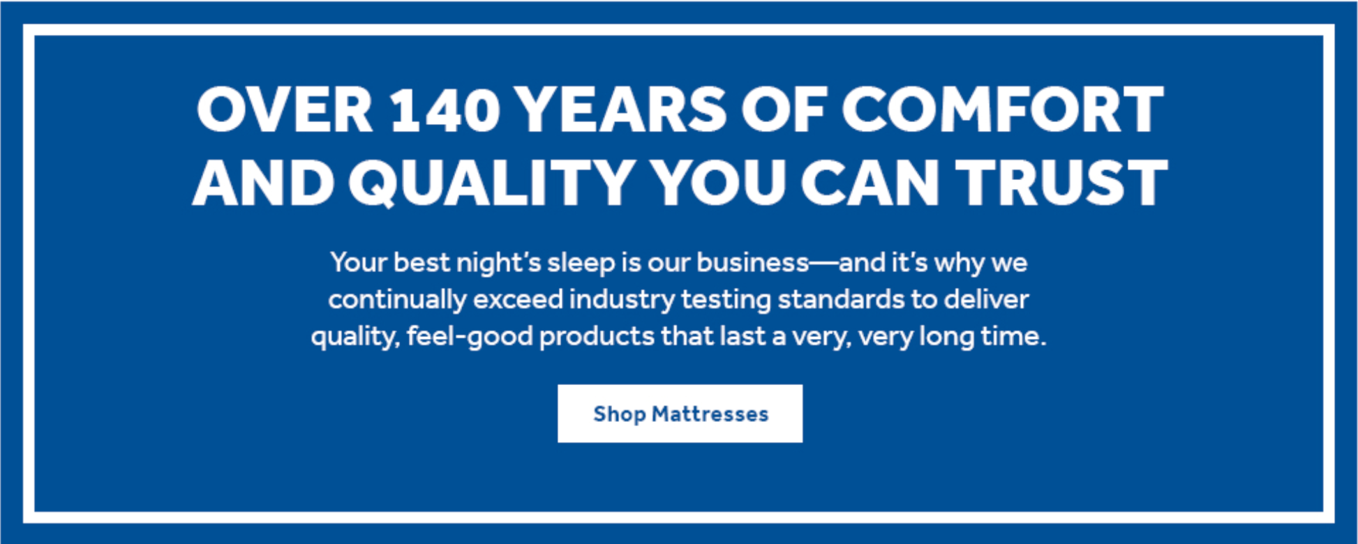 over 140 years of comfort and quality from sealy mattress