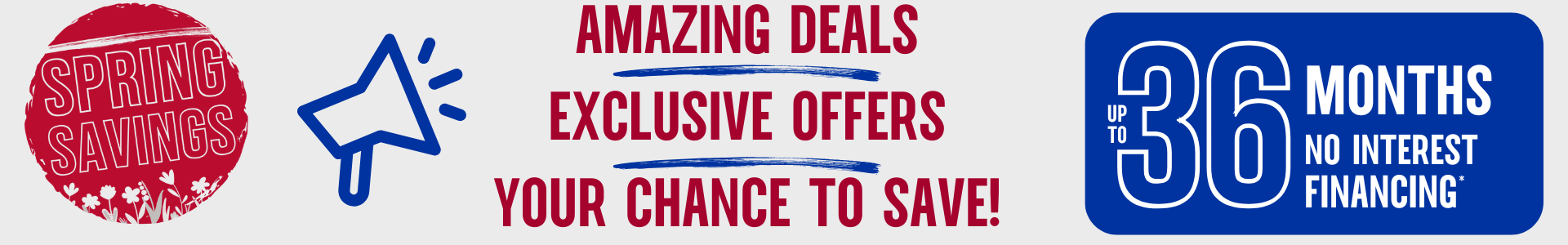 spring savings 