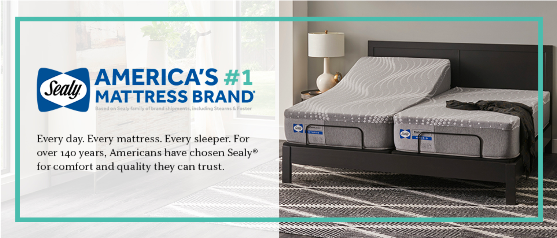 america's #1 mattress brand sealy
