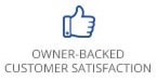 owner backed customer satisfaction