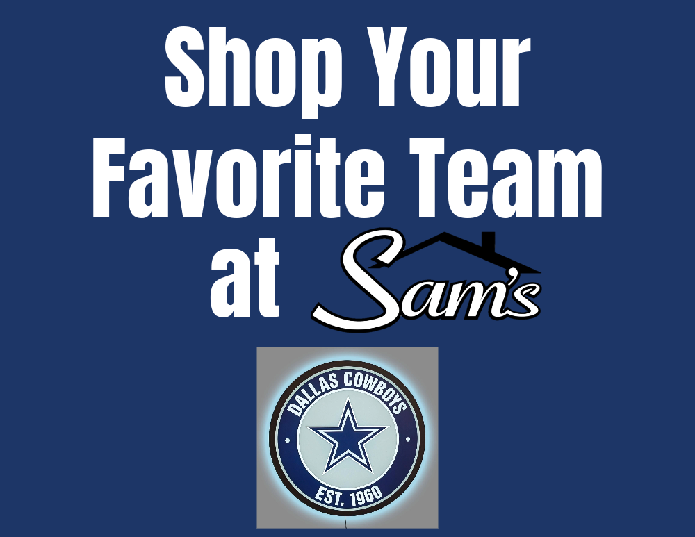 Shop you favorite team at Sam's 