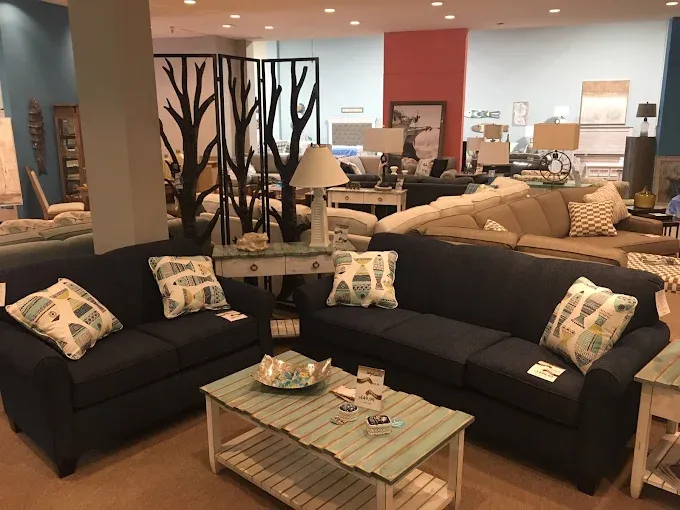 showroom sofa and loveseat