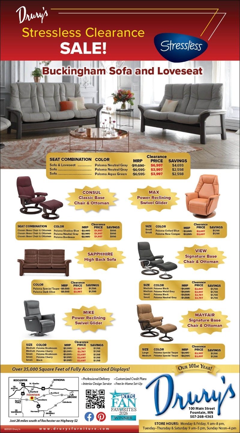 Clearance Stressless