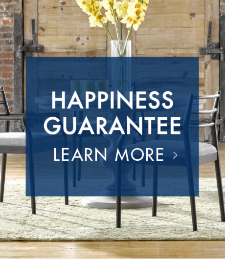 Happiness Guarantee. Learn More.