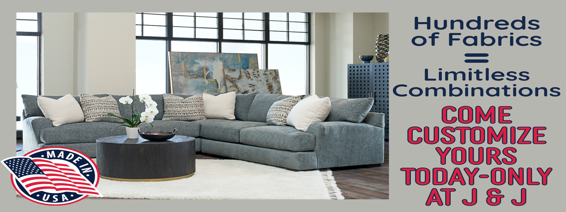 Custom fabric sofas