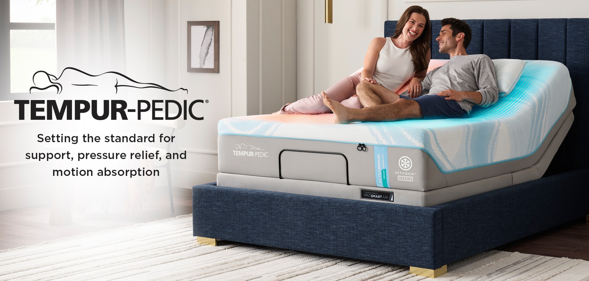 Tempur-Pedic | A Mattress Like No Other | From the moment you lie down until the moment you rise, every Tempur-Pedic mattress precisely adapts to your body's weight, shape, and tempurature to reduce motion transfer, relieve pressure points and alleviate discomfort.