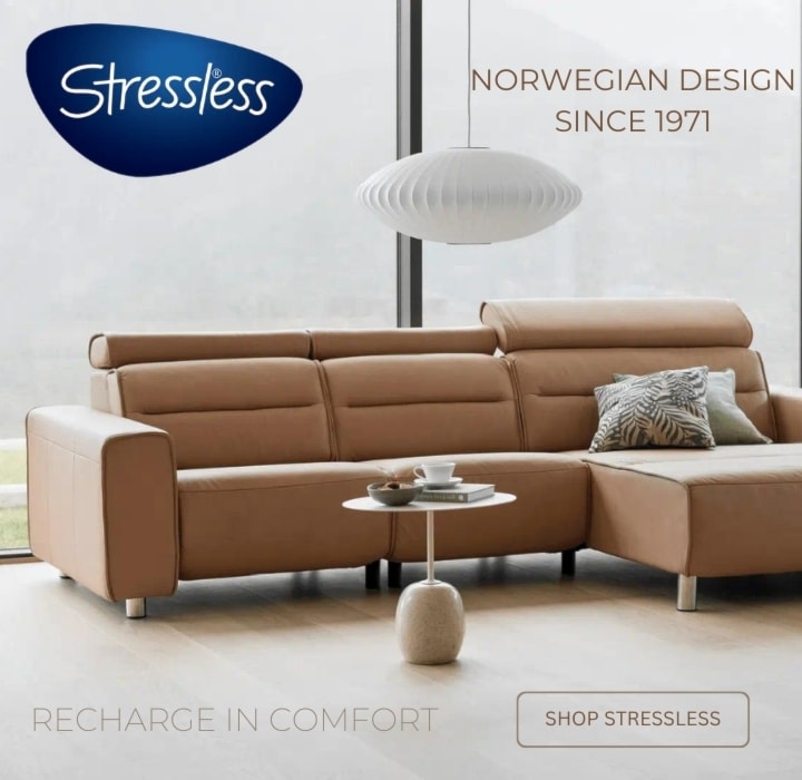 Stressless Norwegian design since 1971 recharge in comfort