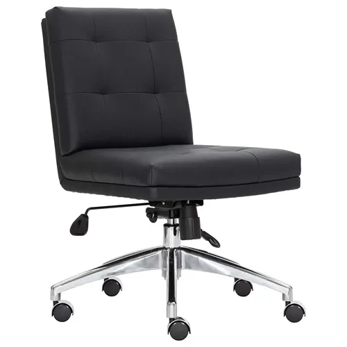 black side task chair