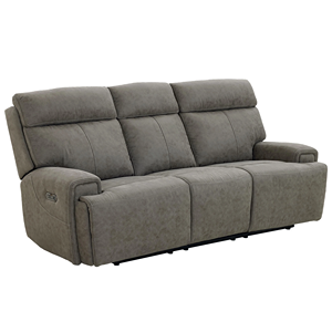 grey reclining sofa