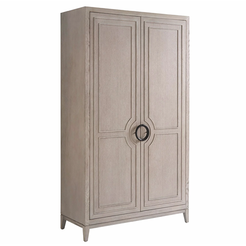 light wood toned armoire
