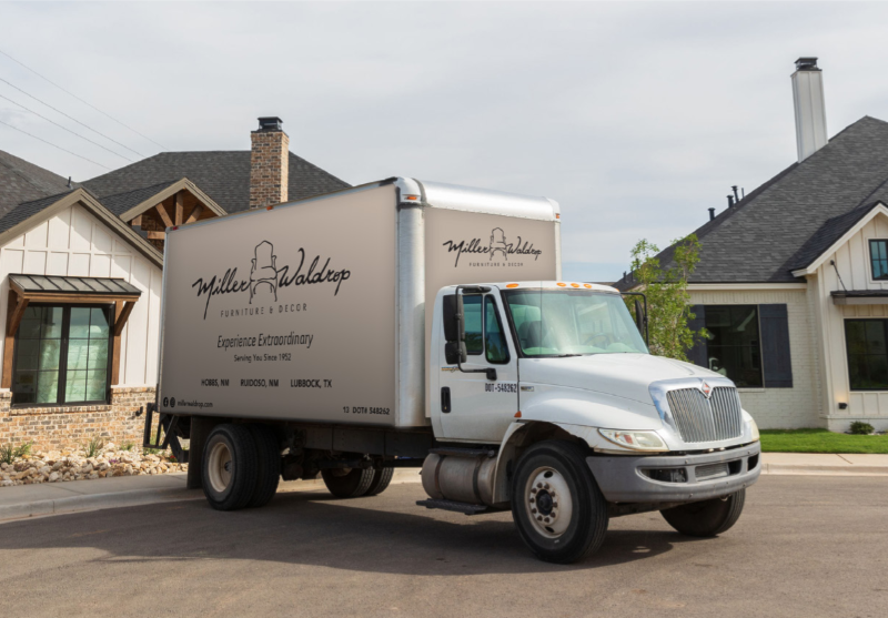Miller Waldrop Delivery Truck