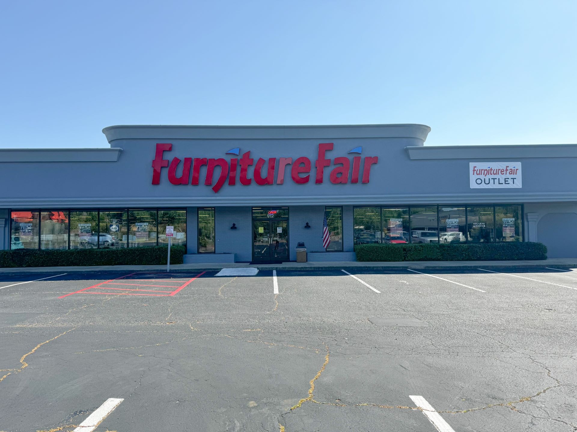 furniture fair store front