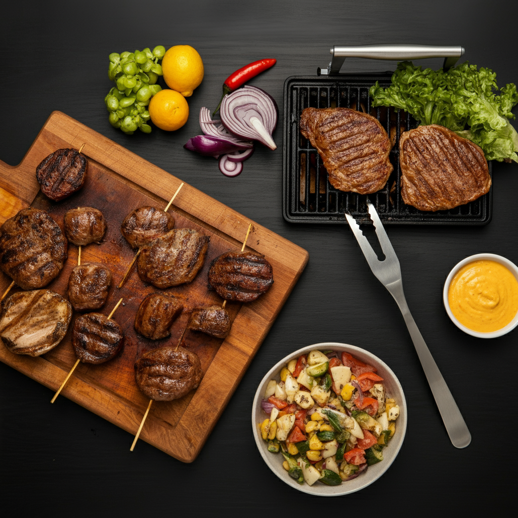 Grill Prep Ingredients