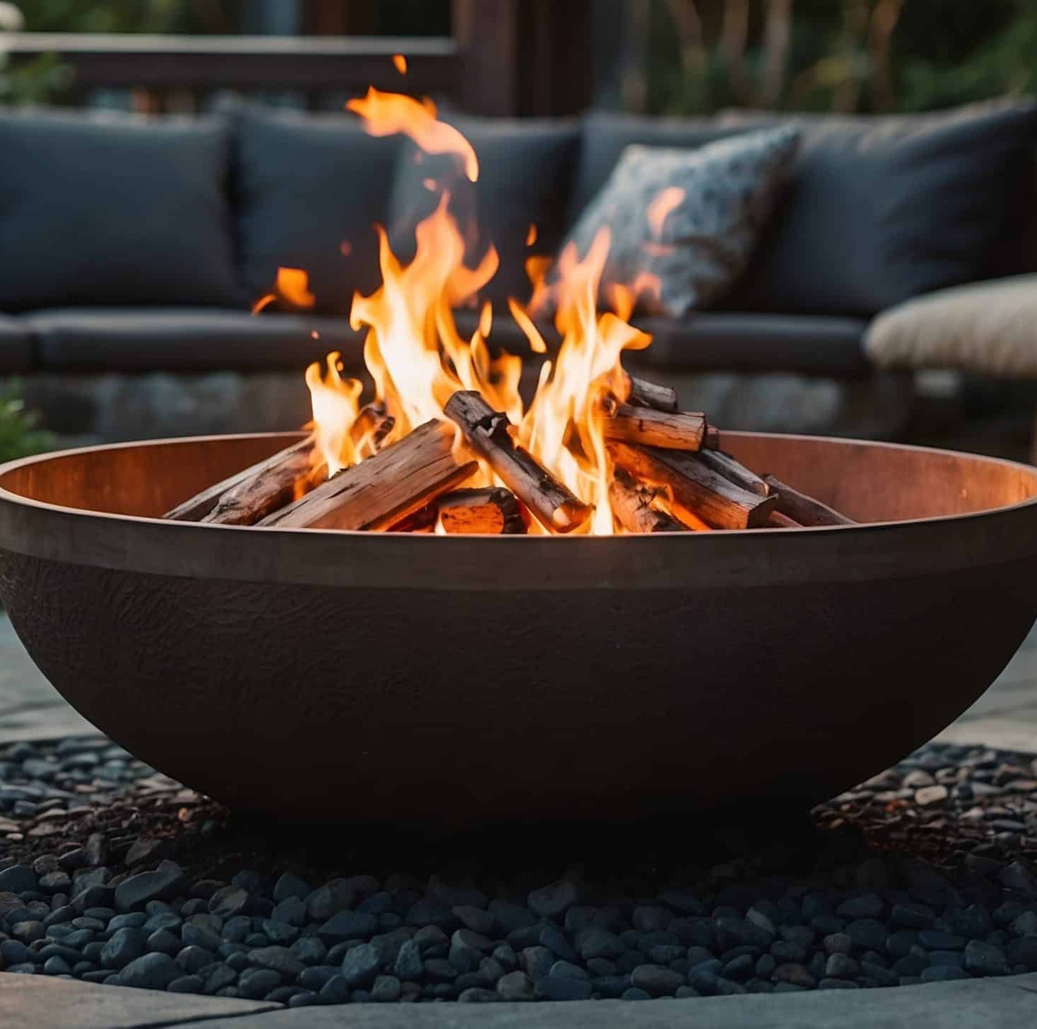 outdoor firepit