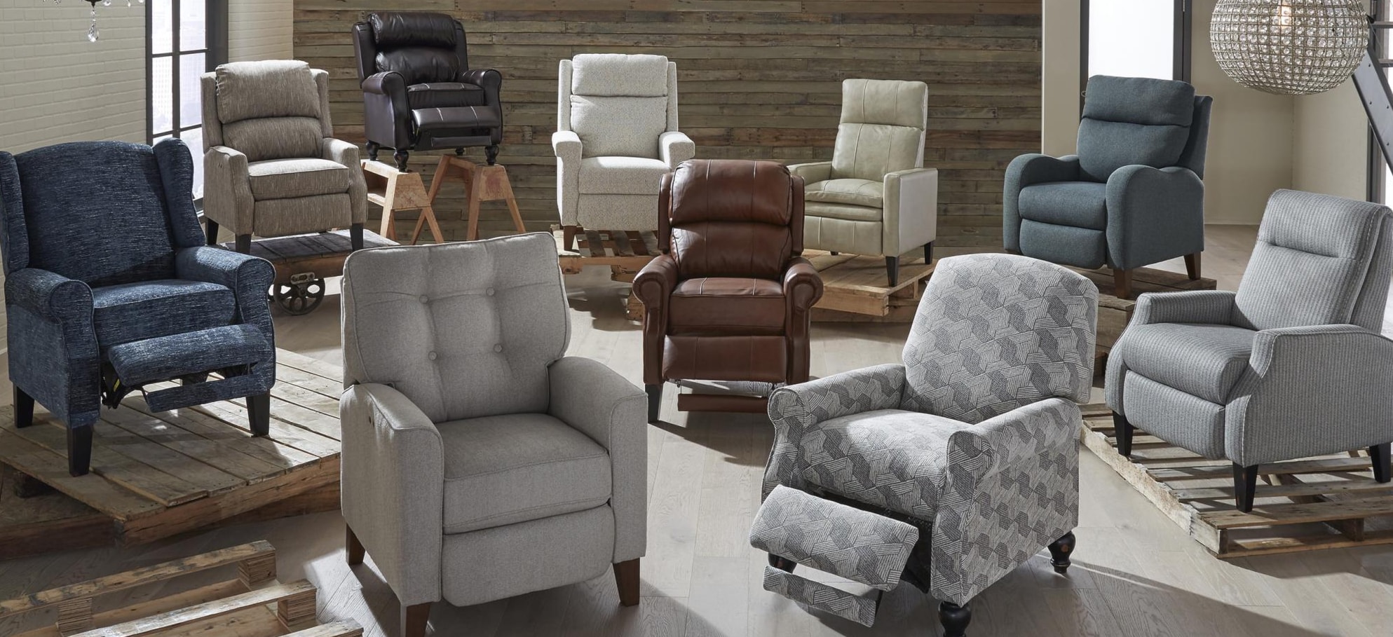 in stock recliners
