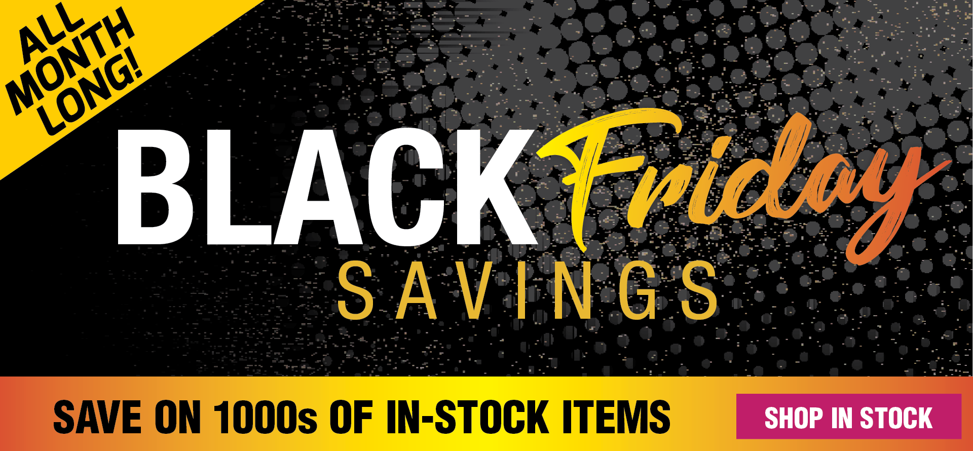 Black Friday Savings