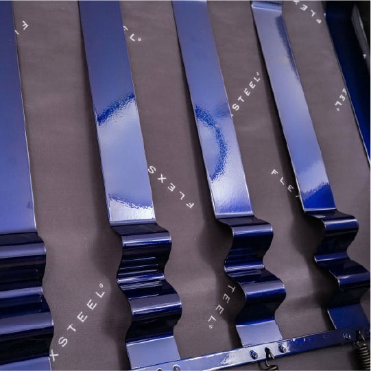 metal springs on the underside of furniture