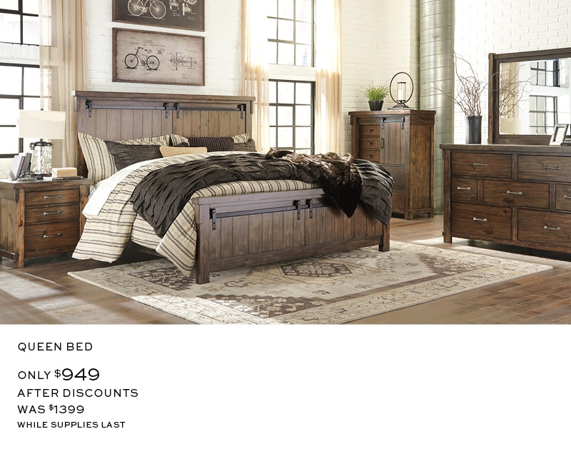Queen Bed Only $949 after Discounts Was $1399 While Supplies Last