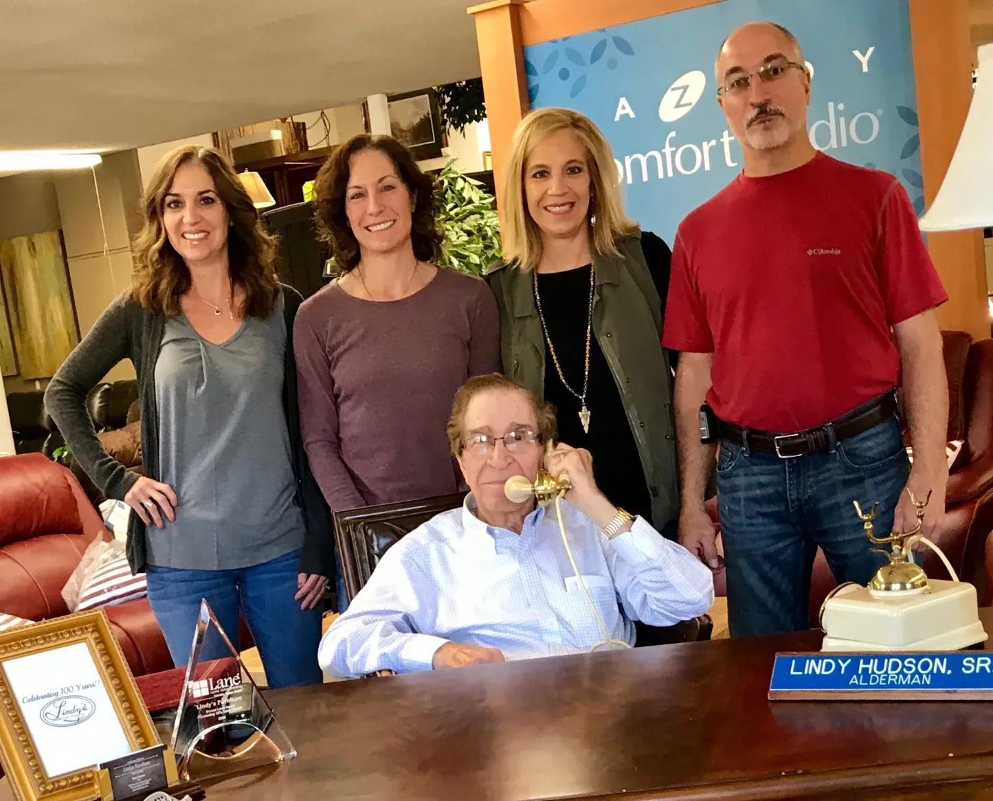 bed made of solid wood