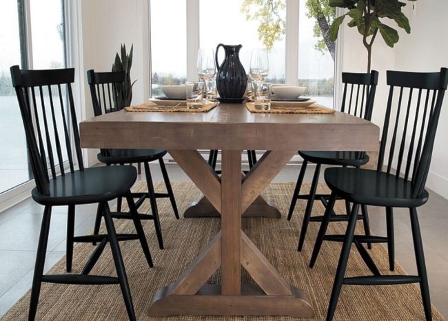 Click to Shop all of the dining furniture made in Canada 