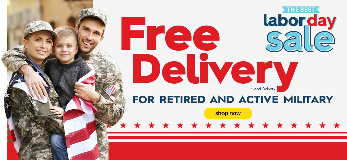 FREE DELIVERY MILITARY